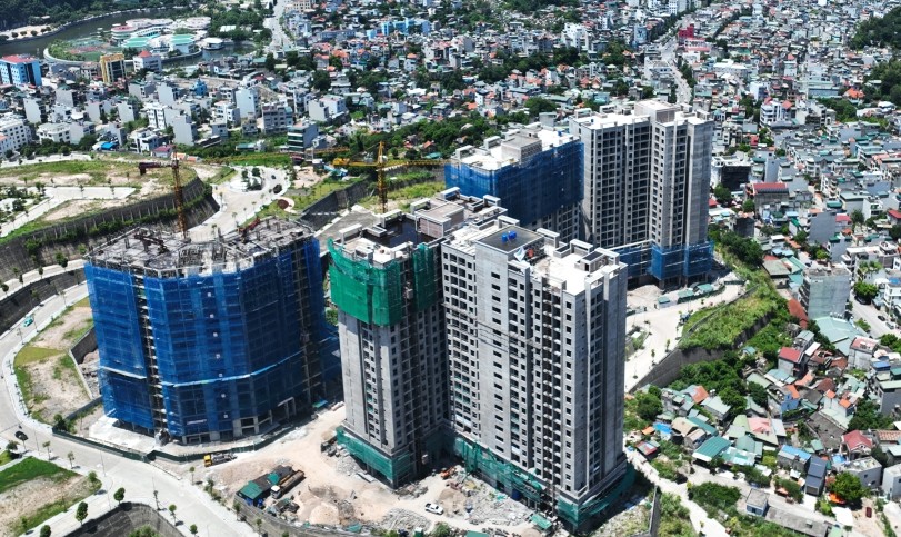 Khu nhà ở xã hội thuộc khu dân cư đồi Ngân hàng (TP.Hạ Long, tỉnh Quảng Ninh) dự kiến bắt đầu bàn giao nhà vào đầu năm 2025